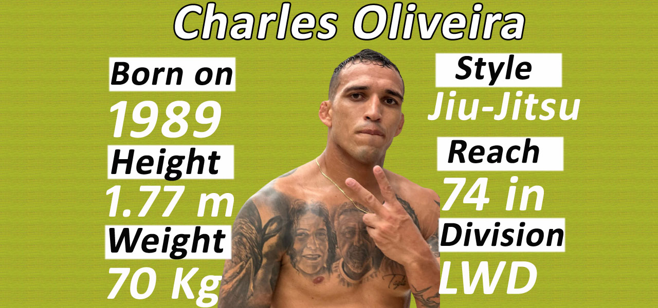 Charles Oliveira UFC Stats And Records - Sportzonly