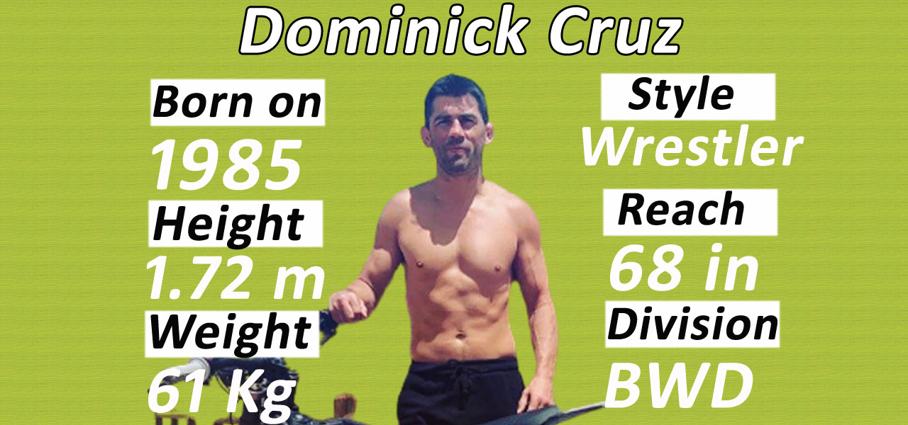 Dominick Cruz Records - sportzonly